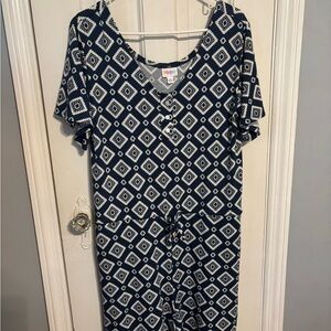 LuLaRoe Xanthe Romper- Size M- NWT